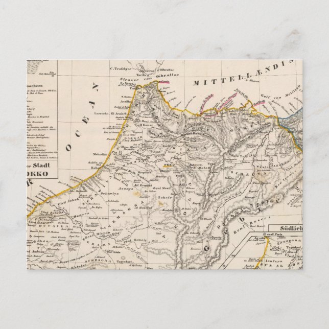 Postal Marruecos (Anverso)