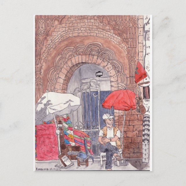 Postal Marruecos (Anverso)