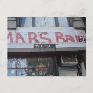 POSTAL MARS BAR