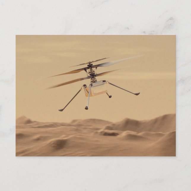 Postal Mars Ingenuity Helicopter Flight (Anverso)