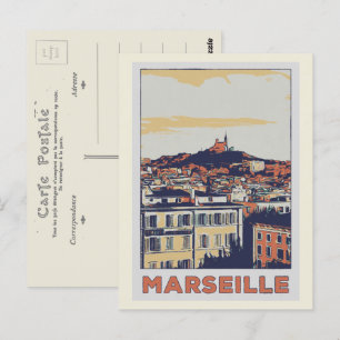 Postal Marseille Notre-Dame-de-la-Garde France