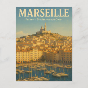 Postal Marsella — Francia
