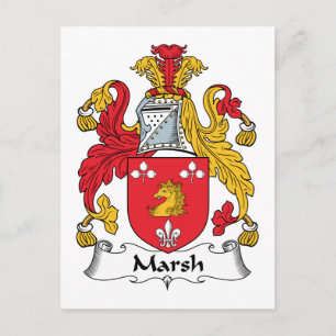 Postal Marsh Family Crest