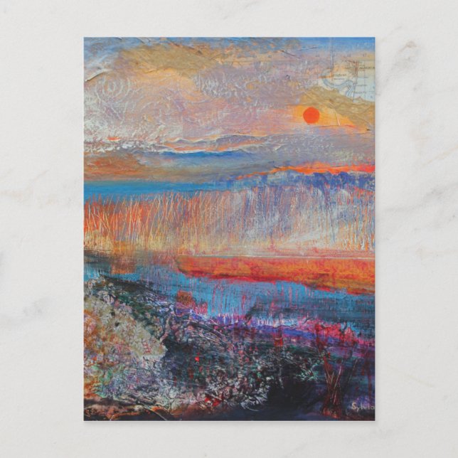 Postal Marsh Sunset 2013 (Anverso)