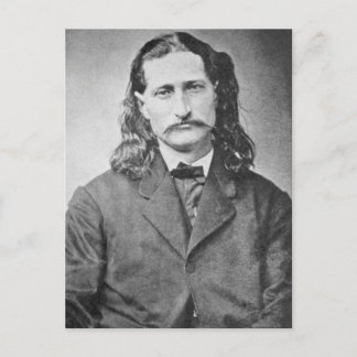 Postal Marshal Wild Bill Hickok Antiguo Cañero Occidental