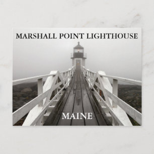 Postal Marshall Point Light, Port Clyde Maine