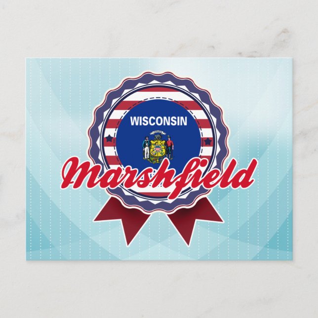 Postal Marshfield, WI (Anverso)
