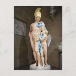 Postal MARTE RESTRINGIDO POR CUPID 1825 John Gibson