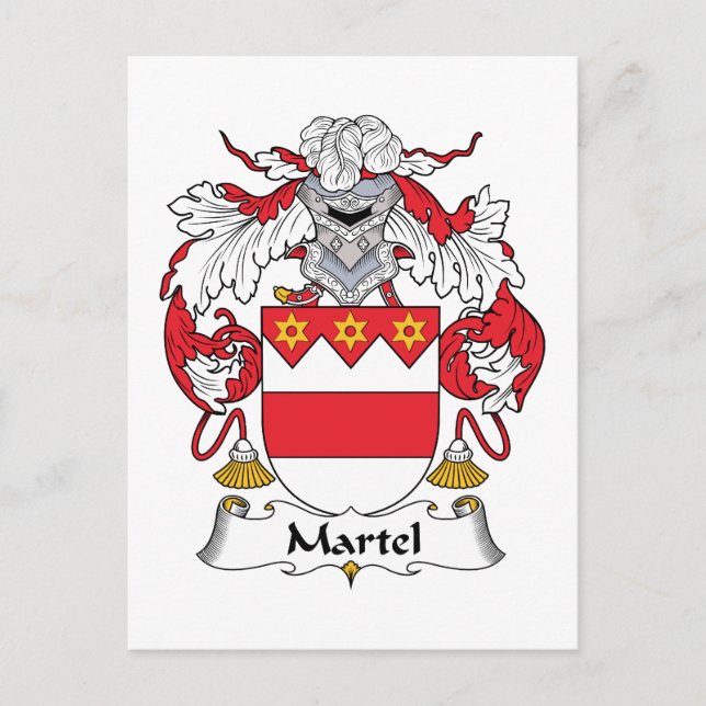 Postal Martel Family Crest (Anverso)
