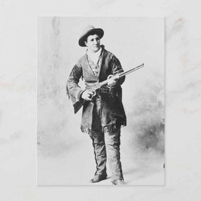 Postal Martha Canary c.1895 (Anverso)