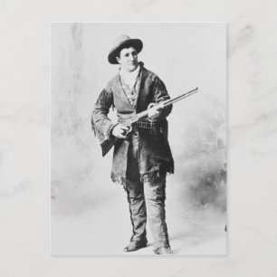 Postal Martha Canary c.1895