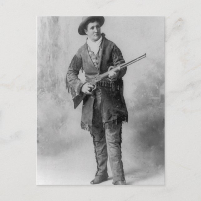 Postal Martha Canary "Calamity Jane" (Anverso)