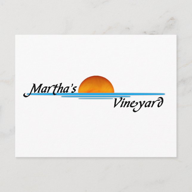 Postal Marthas Vineyard (Anverso)
