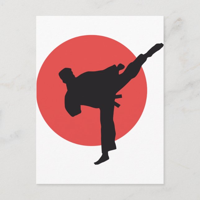 Postal martial arts (Anverso)