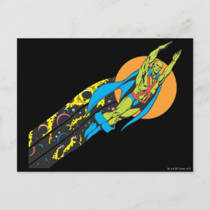 Postal Martian Manhunter toma vuelo