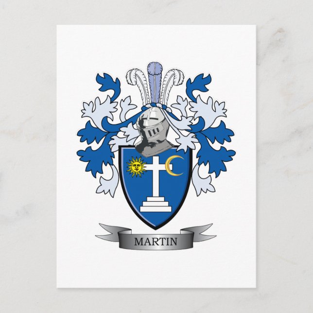 Postal Martin Coat of Arms (Anverso)