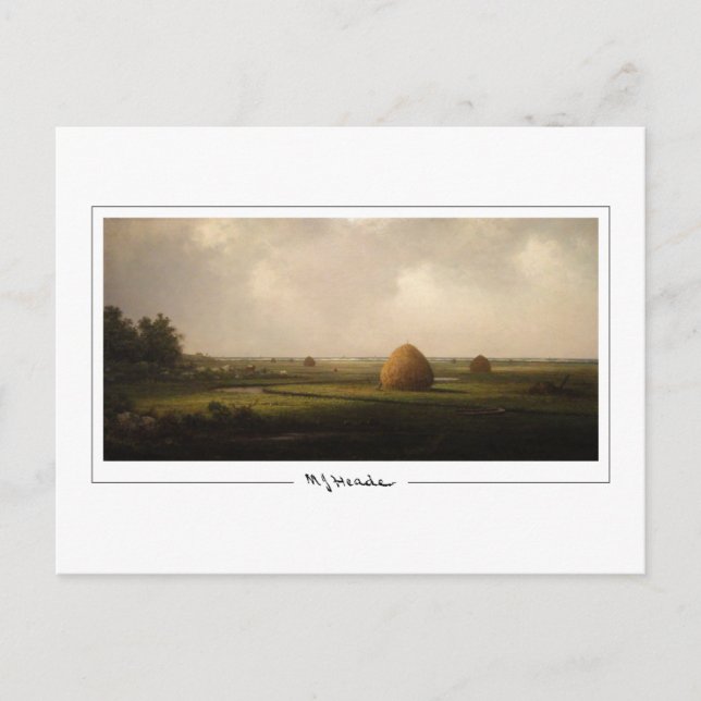 Postal Martin Johnson Heade #159 - Postcard Bella Artes (Anverso)