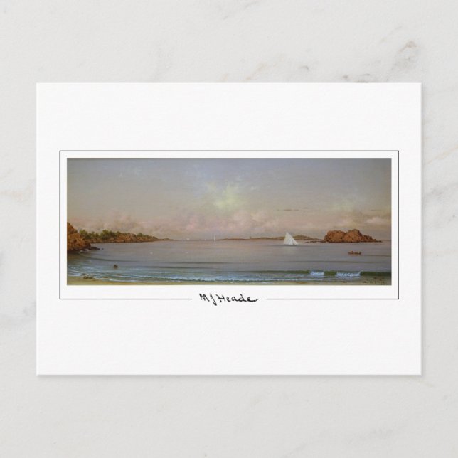 Postal Martin Johnson Heade #207 - Postcard Bella Artes (Anverso)