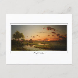 Postal Martin Johnson Heade #88 - Postcard Bella Artes