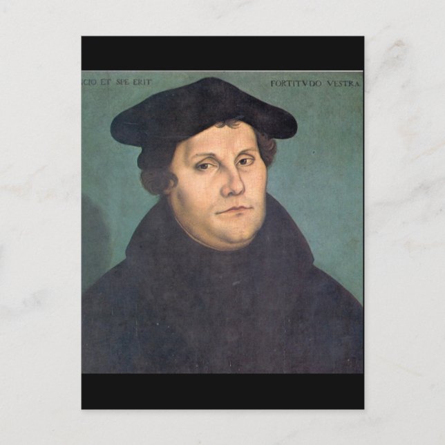 Postal Martin Luther (Anverso)