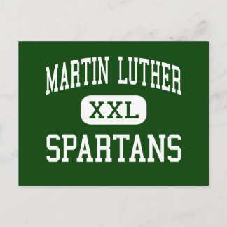 Postal Martin Luther - Espartanos - Alto - Greendale