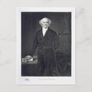 Postal Martin Van Buren, octavo presidente de Estados Uni