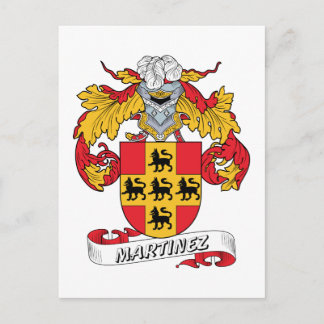 Postal Martinez Family Crest