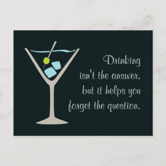 Postal Martini Glass