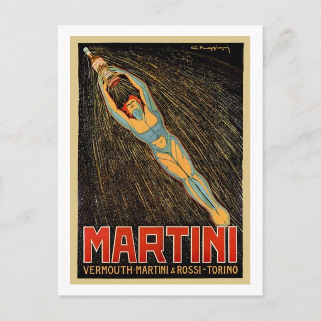 Postal Martini Vermouth (Anverso)