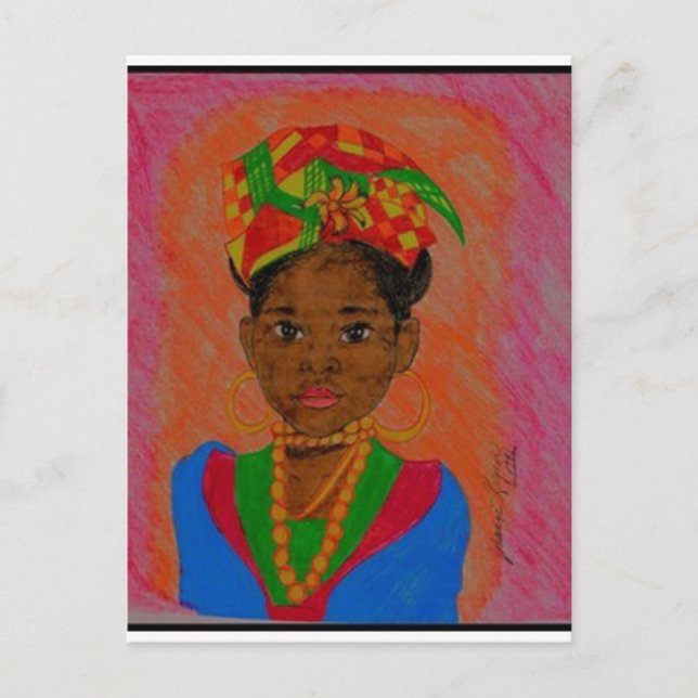 Postal Martinica (Anverso)