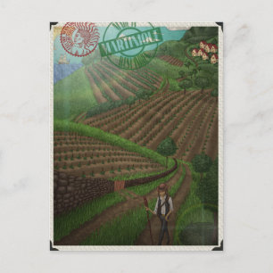 Postal Martinica por Ordovich