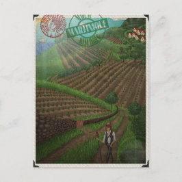 Postal Martinica por Ordovich