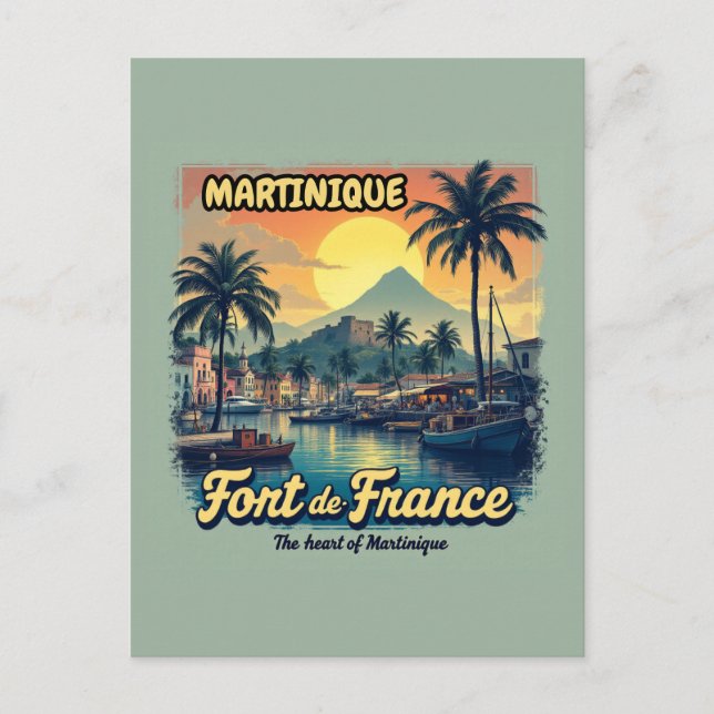 POSTAL MARTINIQUE (Anverso)
