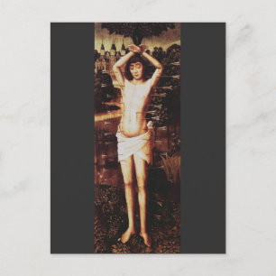 Postal Martirio de San Sebastián Arte Religioso 
