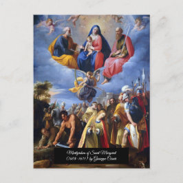 Postal Martirio de Santa Margarita