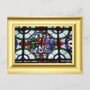 Postal Martirio de Santo Tomás Becket