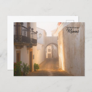Postal Marvao Morn, Portugal