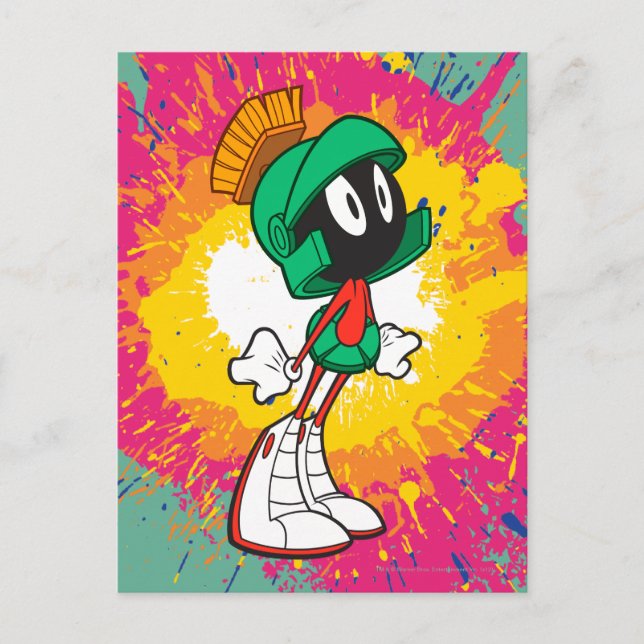 Postal MARVIN EL MARTIAN™ A Techo (Anverso)