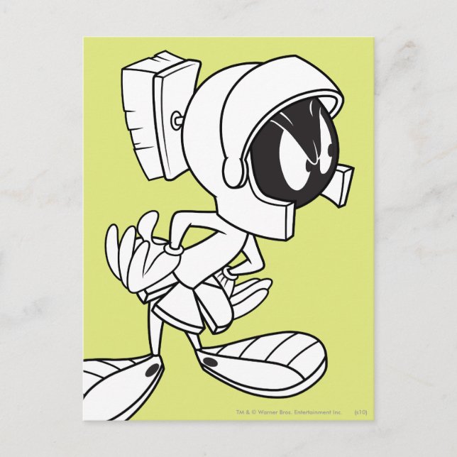POSTAL MARVIN THE MARTIAN™ (Anverso)