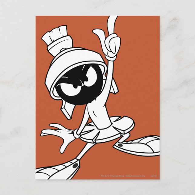 Postal MARVIN THE MARTIAN™ Big Speech (Anverso)