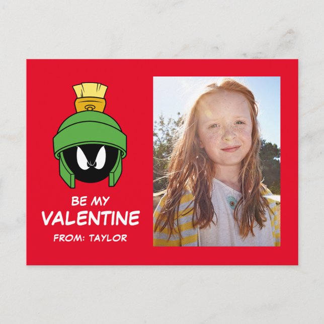 POSTAL MARVIN THE MARTIAN™ | EL DÍA DE SAN VALENTÍN (Anverso)