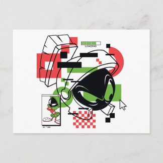 Postal MARVIN THE MARTIAN™ Glitch