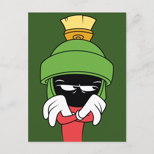 Postal MARVIN THE MARTIAN™ Pout (Anverso)