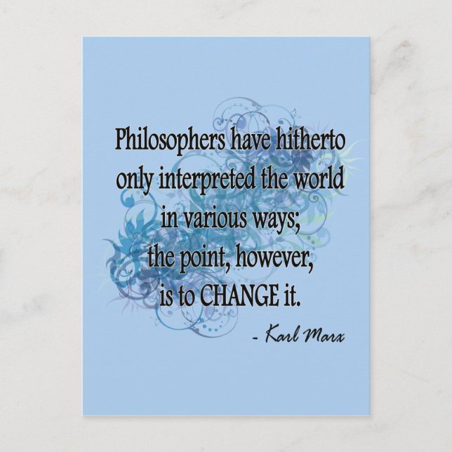 Postal Marx (Anverso)