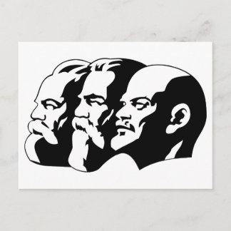 Postal Marx, Engels y Lénin