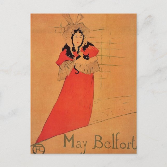 Postal Mary Belfort (Anverso)