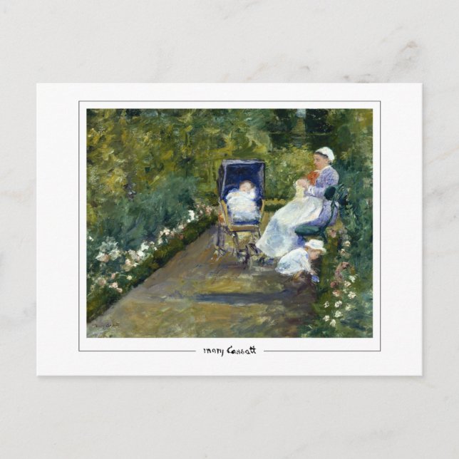 Postal Mary Cassatt #5 - Postcard Bella Artes (Anverso)