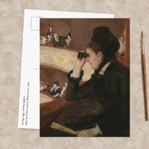 Postal Mary Cassatt - En la Logia