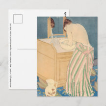 Mary Cassatt - Mujer Bañándose