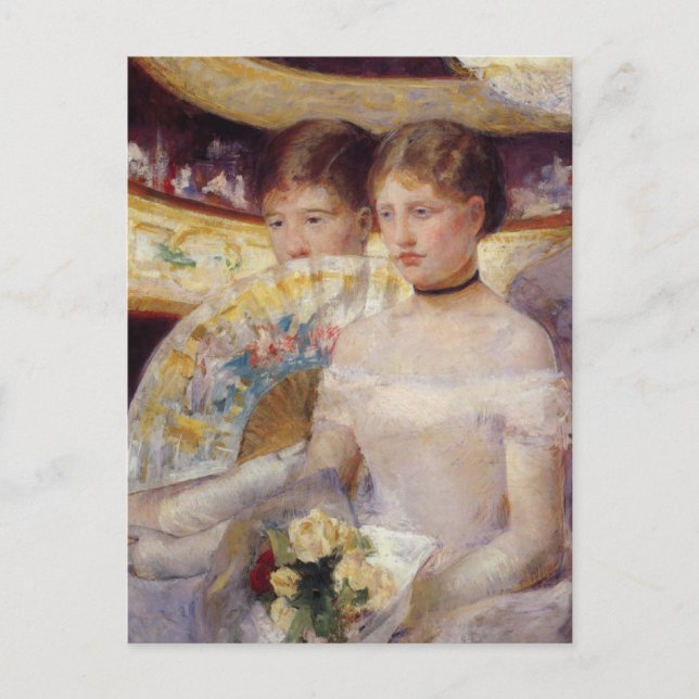 Postal Mary Cassatt Painting (Anverso)